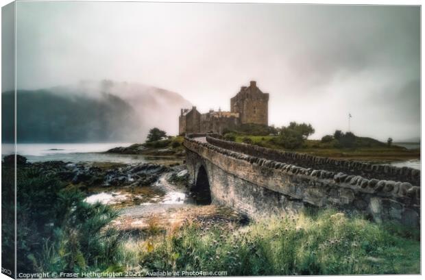 Eilean Donan Castle Canvas Print by Fraser Hetherington