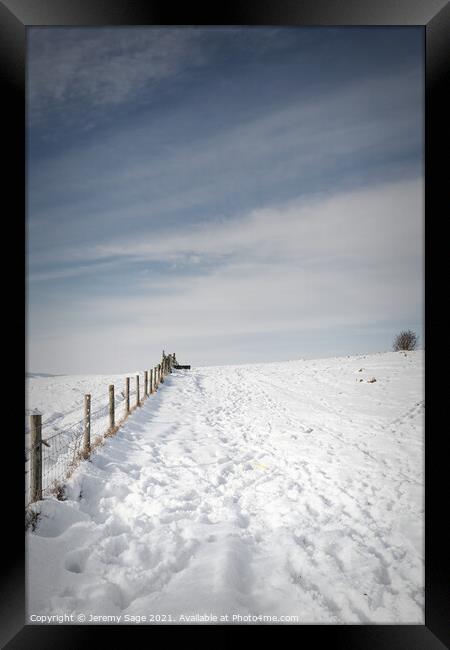 Winter Wonderland Framed Print by Jeremy Sage