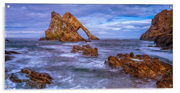 Bow Fiddle Rock Acrylic by John Frid