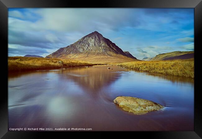 Buachaille Etive Mor Framed Print by Richard Pike