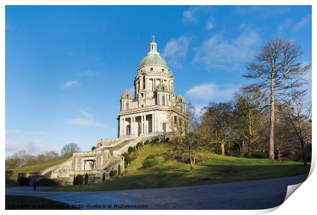 The Ashton Memorial Print by Keith Douglas