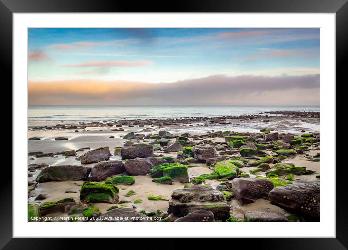 Majestic Coastal Beauty Framed Mounted Print by Martin Yiannoullou