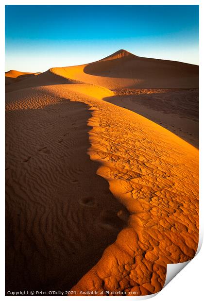 Desert Sunrise #1 Print by Peter O'Reilly