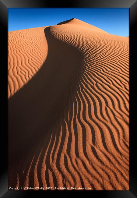 Desert Sunrise #3 Framed Print by Peter O'Reilly