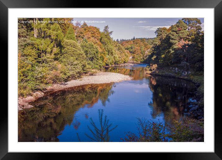 River Findhorn  Framed Mounted Print by Robert Murray