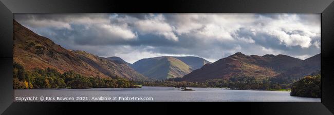 Ullswater Lake District Framed Print by Rick Bowden