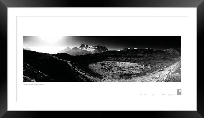 The Rockies (near Lake Helen [Canada]) Framed Mounted Print by Michael Angus