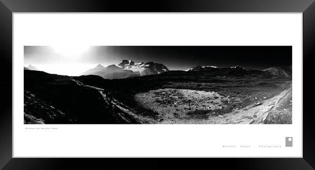The Rockies (near Lake Helen [Canada]) Framed Print by Michael Angus