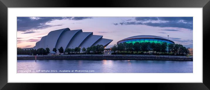Glasgow, Scotland Framed Mounted Print by Jeff Whyte