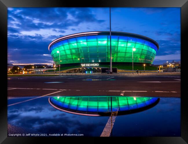 SEE Hydro, Glasgow Framed Print by Jeff Whyte