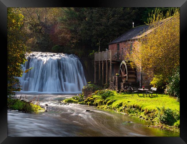 Rutter Force, Appleby in Westmoreland, Cumbria. Framed Print by Tommy Dickson