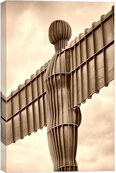 Angel of the North Canvas Print by Jacqui Farrell