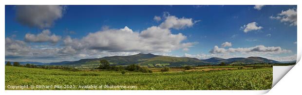Brecon Beacons Print by Richard Pike