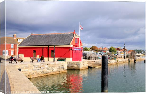 Lifeboat station. Canvas Print by john hill