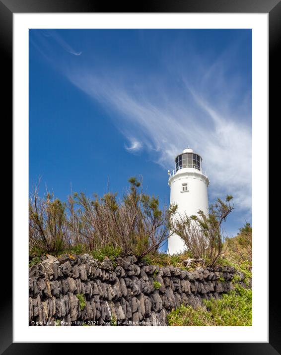Trevose Head Lighthouse Framed Mounted Print by Bruce Little