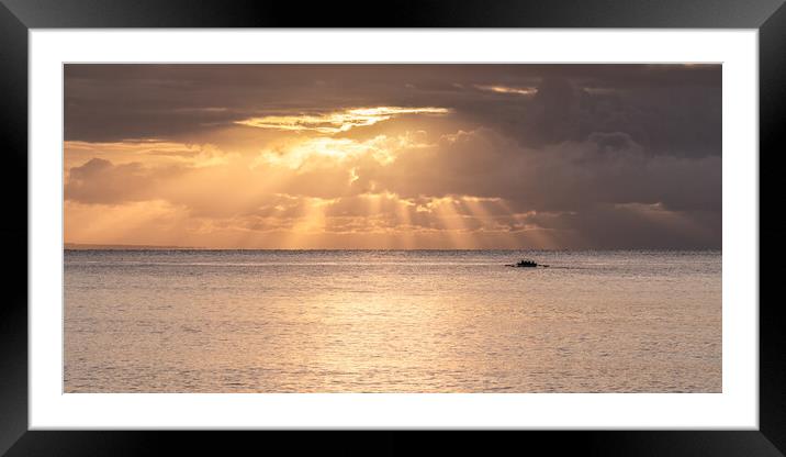 A New Day Framed Mounted Print by David Semmens