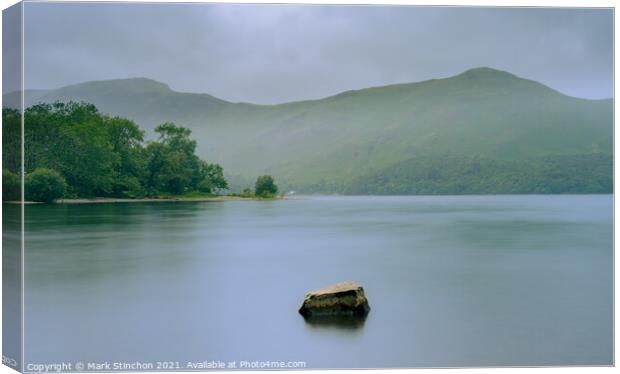 Derent Water Lake District Canvas Print by Mark Stinchon