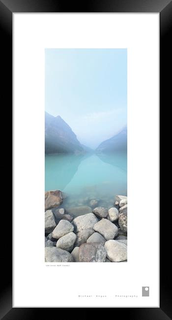 Lake Louise (Banff [Canada]) Framed Print by Michael Angus