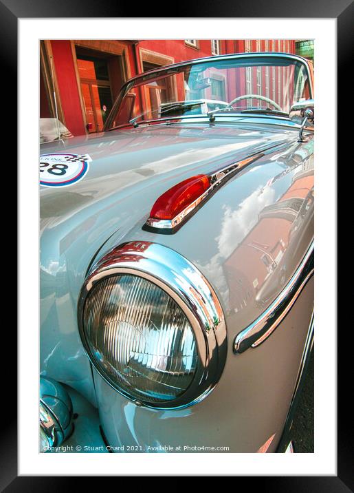 Mercedes-Benz W180 Vintage Car  Framed Mounted Print by Travel and Pixels 