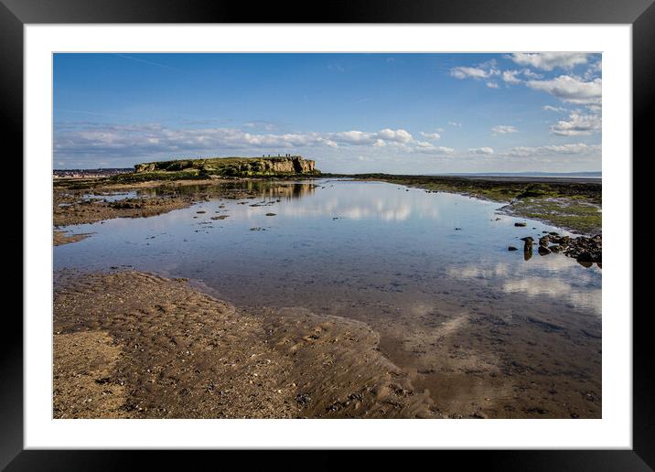 Hilbre Island Reflections Framed Mounted Print by Wendy Williams CPAGB