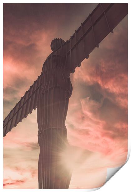 Bright Angle of the North Print by Duncan Loraine