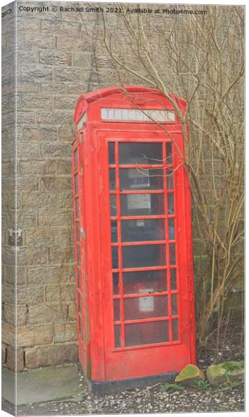 telephone box Canvas Print by Rachael Smith