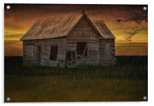 Shelter From The Storm Acrylic by Tom York