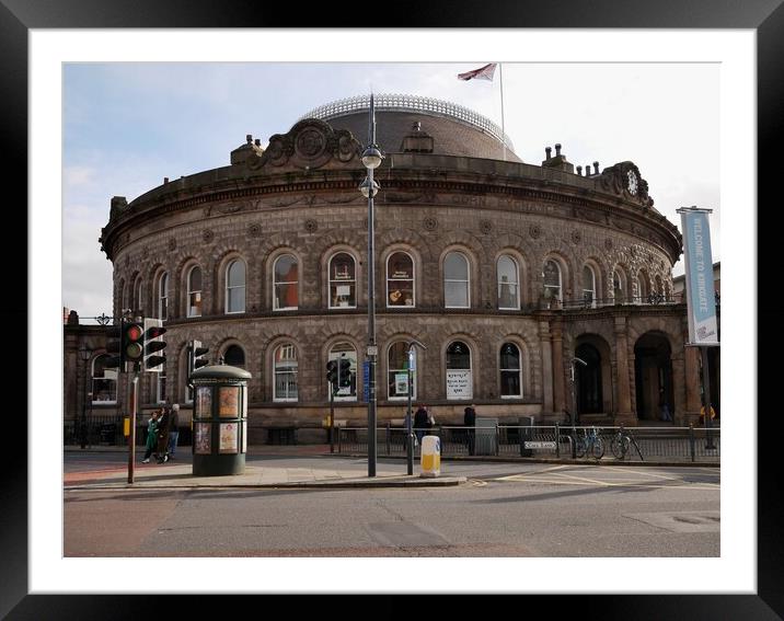 Corn Exchange Leeds Framed Mounted Print by Roy Hinchliffe