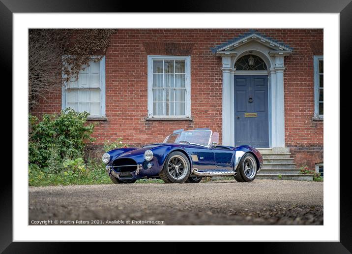 Classic Cobras Grand Arrival Framed Mounted Print by Martin Yiannoullou