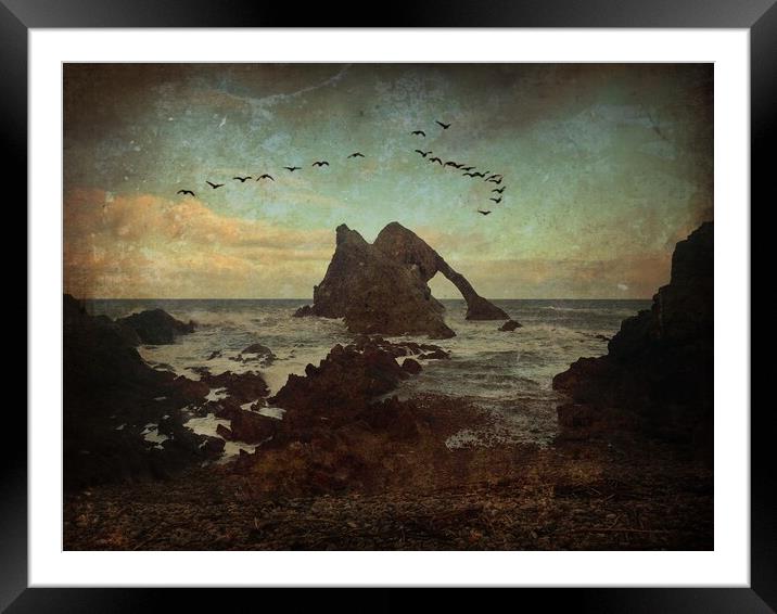 Bow Fiddle Rock - Scotland, Framed Mounted Print by Tommy Dickson