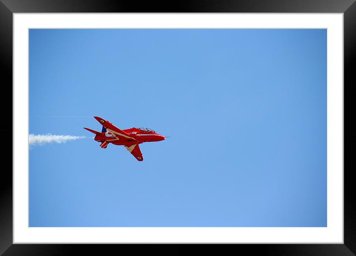 Red Arrows National Airshow Wales Framed Mounted Print by Dan Davidson