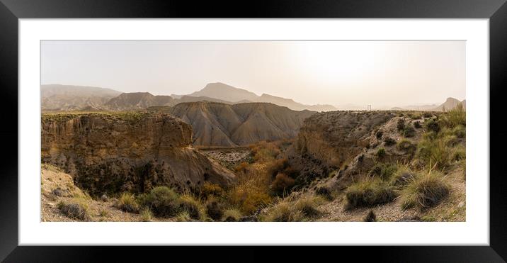 Once Upon A Time In Tabernas Framed Mounted Print by DiFigiano Photography