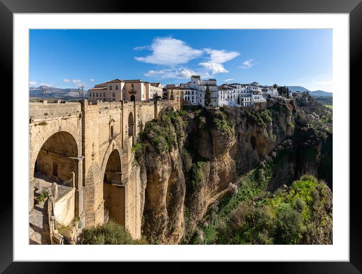 Ronda Framed Mounted Print by DiFigiano Photography