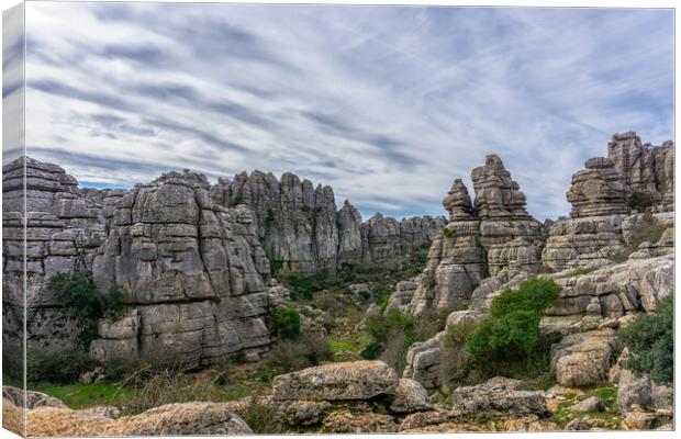 El Torcal Canvas Print by DiFigiano Photography