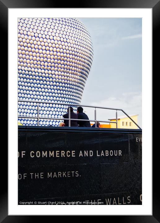 Commerce and Labour Birmingham City Selfridges Framed Mounted Print by Travel and Pixels 