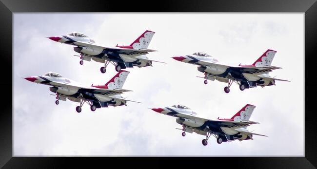 Thunderbirds Takeoff Framed Print by Jon Fixter