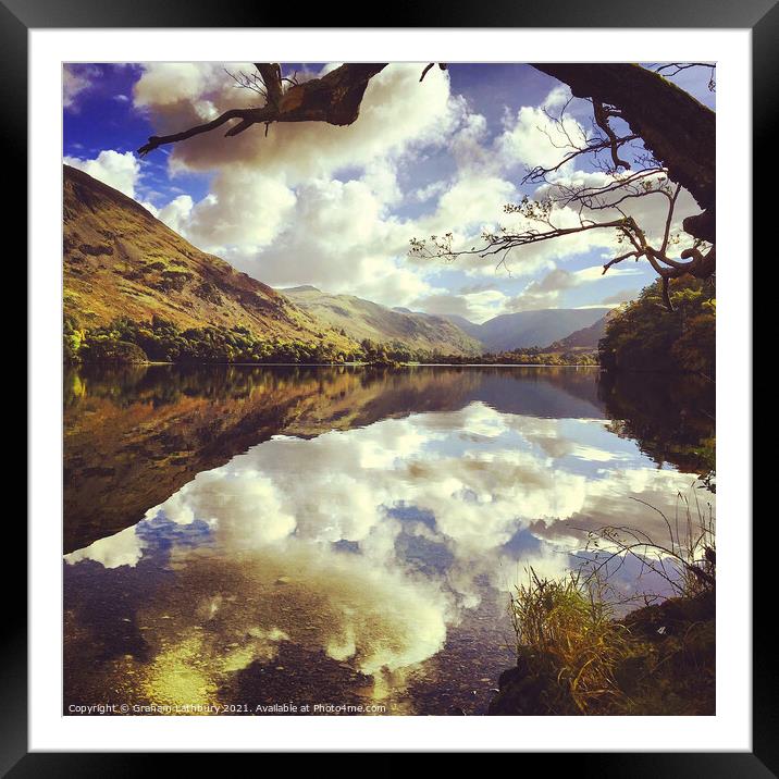 Ullswater Lake District Framed Mounted Print by Graham Lathbury