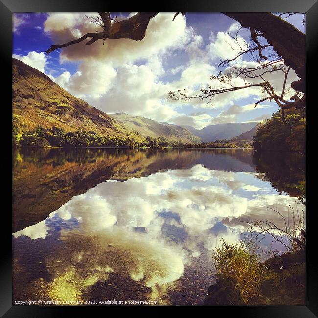 Ullswater Lake District Framed Print by Graham Lathbury
