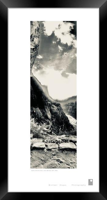 Canyon Overlook Trail (Zion National Park) Framed Print by Michael Angus