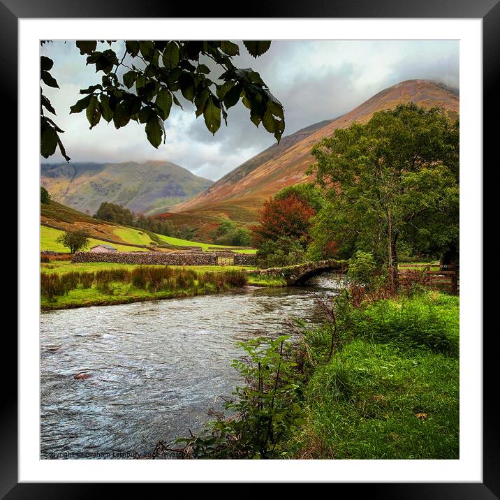 Wasdale Head, Lake District Framed Mounted Print by Graham Lathbury