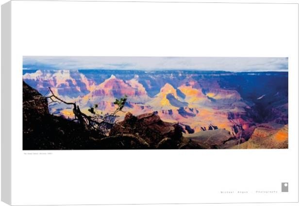 The Grand Canyon (Arizona [USA]) Canvas Print by Michael Angus
