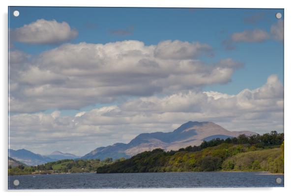 Loch Lomond Acrylic by John Ellis