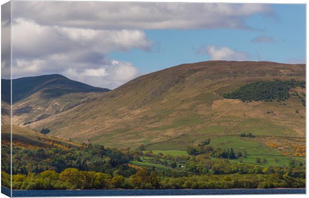 Loch Lomond Landscape Canvas Print by John Ellis