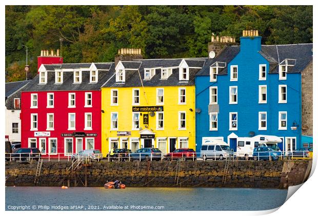 Tobermory Colours  Print by Philip Hodges aFIAP ,