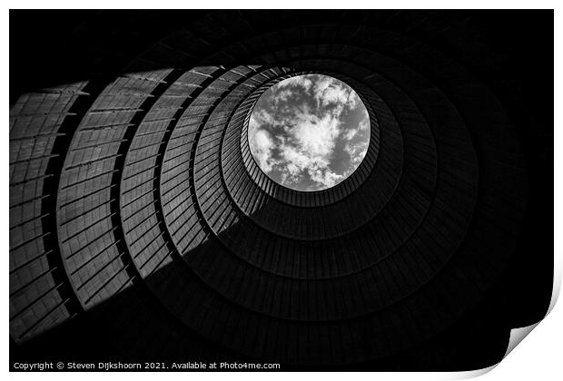 Architecture in black and white Print by Steven Dijkshoorn