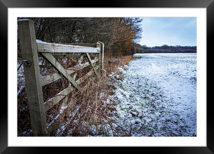 Open to Beyond, Hutton Country Park  Framed Mounted Print by Jonathan Bird