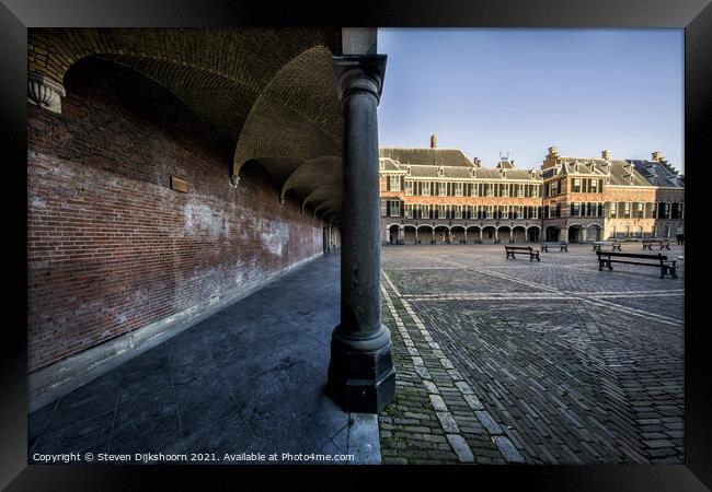 Binnenhof the Hague architecture Framed Print by Steven Dijkshoorn