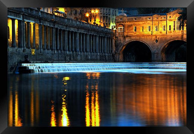 Pulteney Bridge Framed Print by Radovan Chrenko