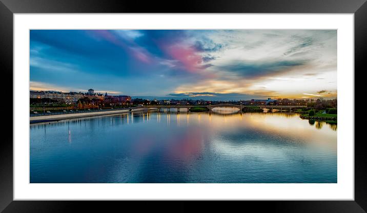 The Venetian Bridge at Southport Framed Mounted Print by Roger Green