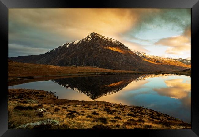 Cwm Idwal Framed Print by Rory Trappe